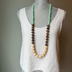 Extra long Betsy Pittard necklace